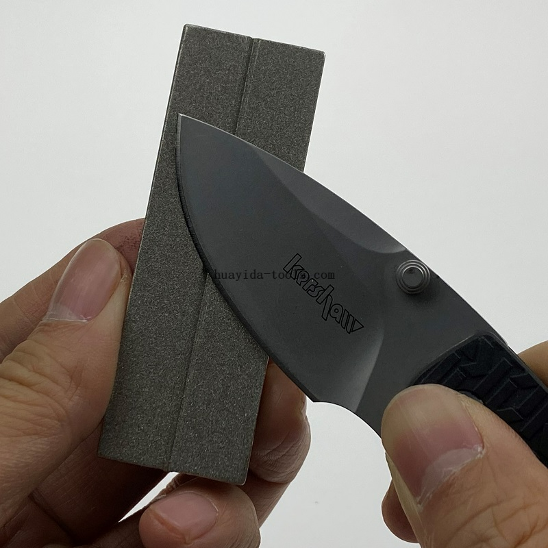 3 inch Diamond Stone Sharpener for Knives, Fish Hooks, Camping, Hunting Knives - Restores, Repairs & Hones Blades