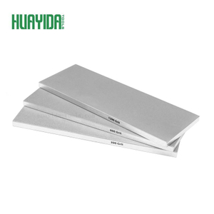 8X3" Single Side Diamond Sharpener Stone Set (Coarse/Fine/Extra Fine)